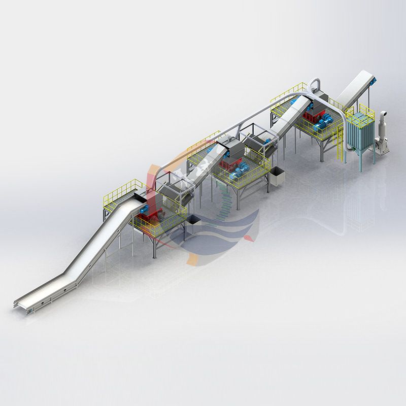 RDF三阶段破碎生产线