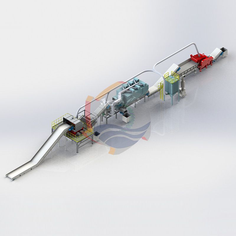 生物质燃料二级破碎生产线