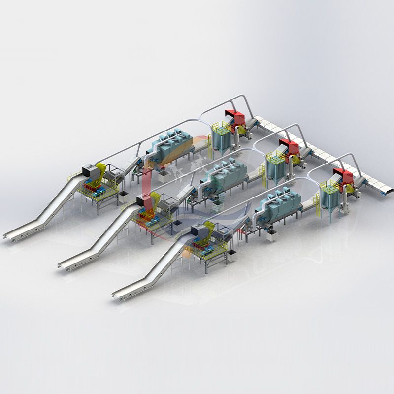 RDF 二级破碎生产线